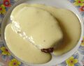 Creme anglaise et pain d'epices DSC00137