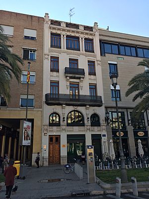 Archivo:Edificio Rius, plaza de la Reina, Valencia 02