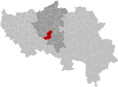 Esneux Liège Belgium Map.svg