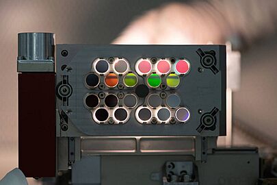 Filters on RST Coronagraph Instrument Color Filter Assembly
