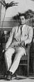 Governor Felipe Carrillo seated, Yucatan, Mexico 1923