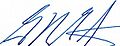 Greg Gianforte signature