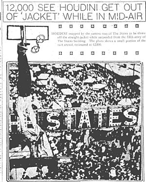 Archivo:Houdini Jacket New Orleans States 1907