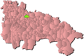Huércanos - La Rioja (Spain) - Municipality Map