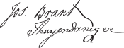 Joseph Brant Signature.svg