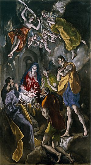Archivo:La adoración de los pastores (El Greco)