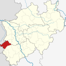 Locator map HS in North Rhine-Westphalia.svg