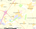 Map commune FR insee code 62128