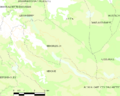 Map commune FR insee code 64107