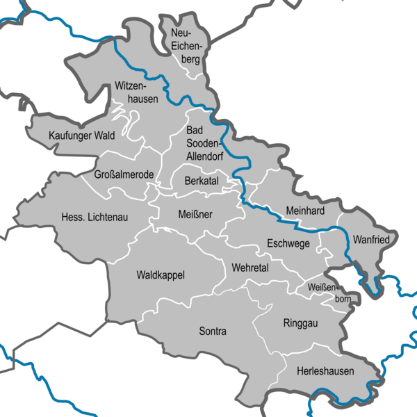 Municipalities in ESW