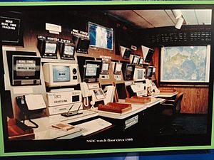 Archivo:National Security Operations Center photograph, c. 1985 - National Cryptologic Museum - DSC07661