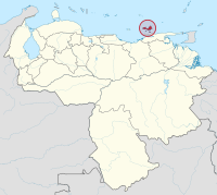 Nueva Esparta in Venezuela (special marker).svg
