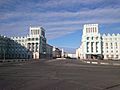 Oktyabrskaya Square in Norilsk