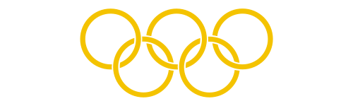 Olympic Order gold ribbon
