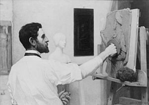 Archivo:Portrait of Augustus Saint-Gaudens by Kenyon Cox