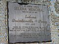 Statue plaque