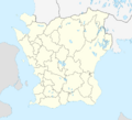 Sweden Scania location map