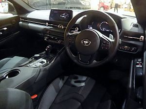 Archivo:Toyota GR Supra RZ (DB42-ZRRW) interior