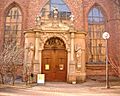 Tyska kyrkan södra portalen mars 2007