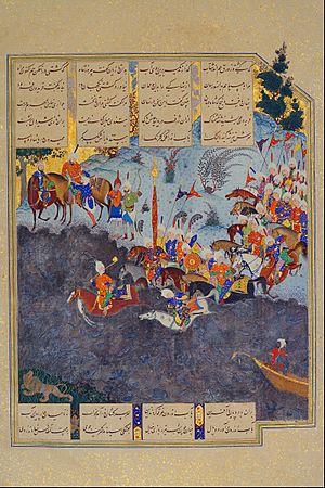 Unknown, Iran - Page from the Shahnama of Shah Tahmasp - Google Art Project.jpg