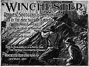 Archivo:Winchester Repeating Arms Company advertisement, 1898