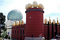 117 Figueres, torre Galatea i cúpula del Museu Dalí