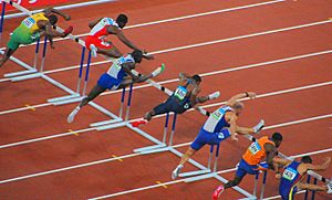 Archivo:2008 Summer Olympics - Men's 110m Hurdles - Semifinal 1