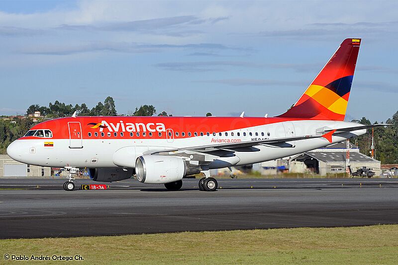 Avianca Airbus A318 N594EL (6156488316)