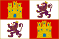 Banner of arms crown of Castille Habsbourg style