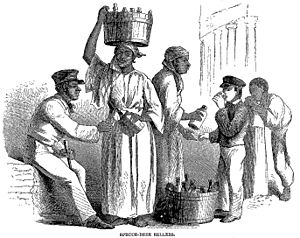 Archivo:Cast-away in Jamaica - Spruce-Beer Sellers