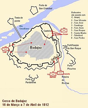 Archivo:Cerco de Badajoz 1812
