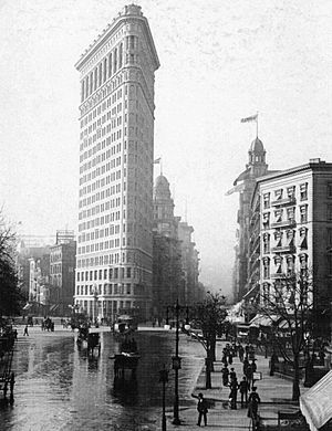 Archivo:Flatiron Building NYC c1903