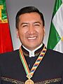 Freddy Mamani Laura. Official portrait, 2020. Chamber of Deputies of Bolivia. Cropped