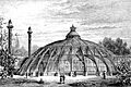 Jardin d'hiver des serres du château royal de Laeken