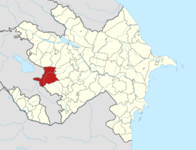 Kalbajar District in Azerbaijan.svg