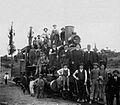 Llegada ferrocarril Quito