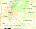 Map commune FR insee code 45004