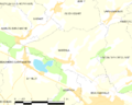 Map commune FR insee code 62551
