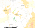 Map commune FR insee code 84067