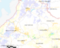 Map commune FR insee code 85221