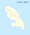 Martinique department location map