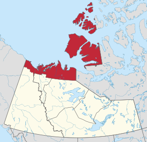 Archivo:NWT-YT Inuvialuit Settlement Locator