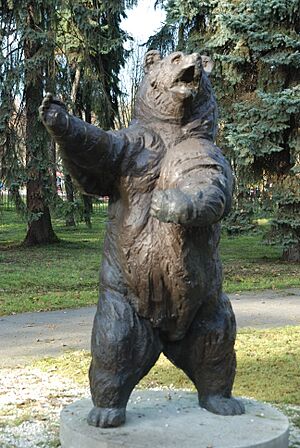 Archivo:Niedziwedz Wojtek pomnik park jordana krakow