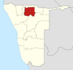 Oshikoto in Namibia.svg