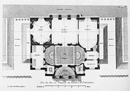 Pavillon Louveciennes - 2 - Plan du RdC