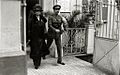 Visita del rey Alfonso XIII, la reina María Cristina y el infante Don Jaime a la estación del Norte (2 de 4) - Fondo Car-Kutxa Fototeka