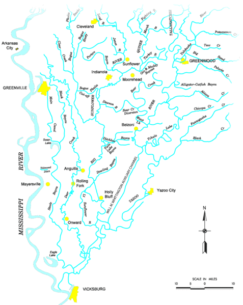 Yazoo river