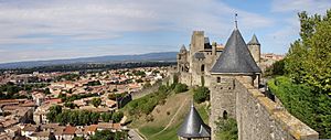 Archivo:2005-08-24-Panorama2-Cité-Carcassonne