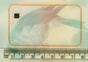 Archivo:Biometric passport RFID chip high res