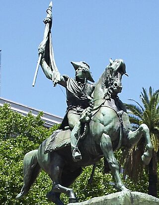 Buenos Aires-Plaza de Mayo-Estatua Belgrano(2).jpg